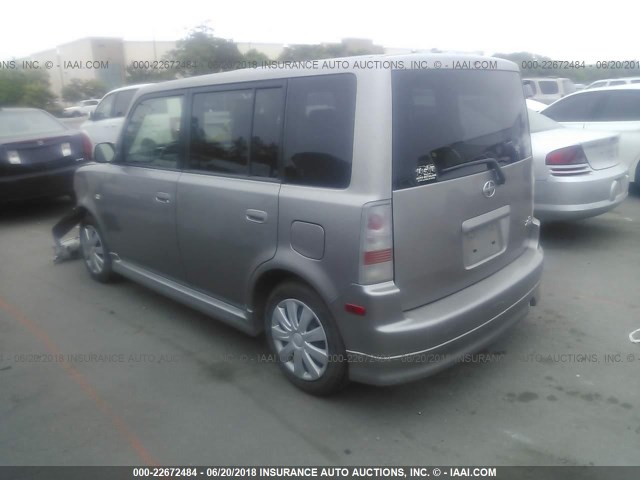 JTLKT324150212953 - 2005 TOYOTA SCION XB Сұр фото 3