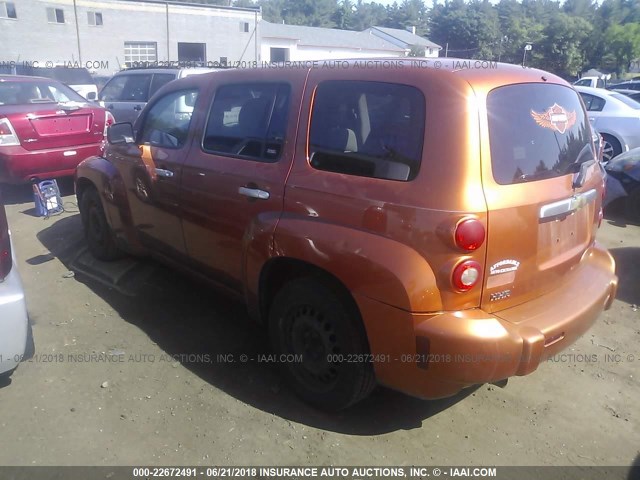 3GNDA13D06S610802 - 2006 CHEVROLET HHR LS ORANGE photo 3