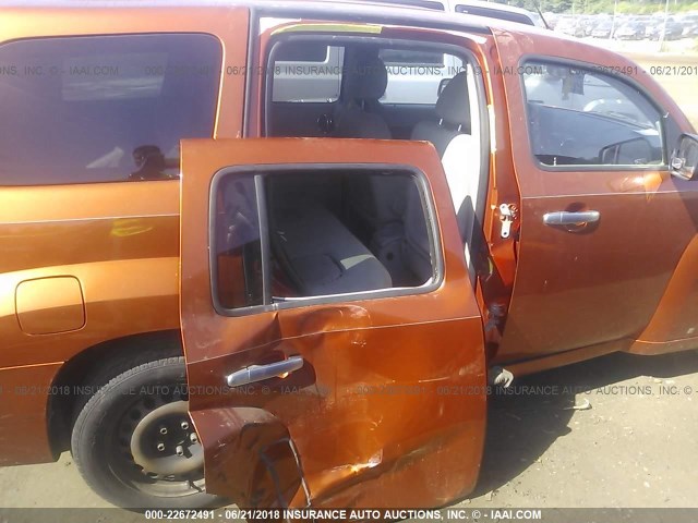 3GNDA13D06S610802 - 2006 CHEVROLET HHR LS ORANGE photo 6