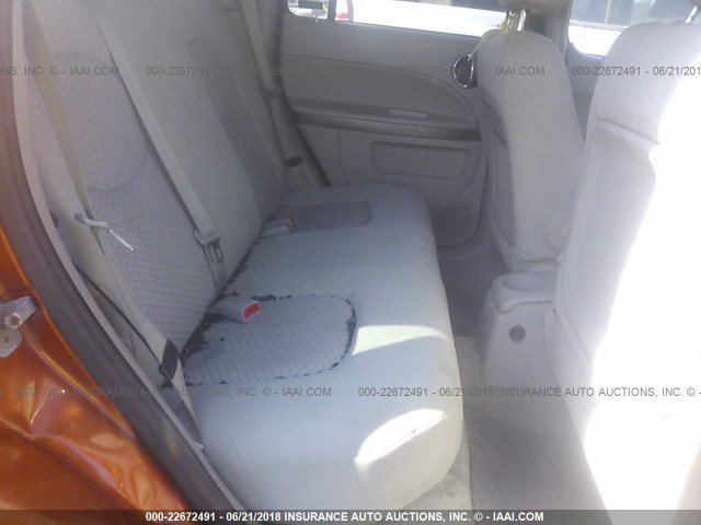 3GNDA13D06S610802 - 2006 CHEVROLET HHR LS ORANGE photo 8