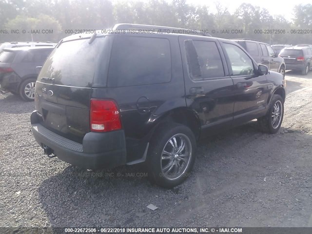 1FMZU62K64UB53442 - 2004 FORD EXPLORER XLS/XLS SPORT BLACK photo 4