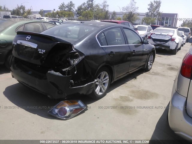 1N4BL2AP5AN464449 - 2010 NISSAN ALTIMA SR BLACK photo 4