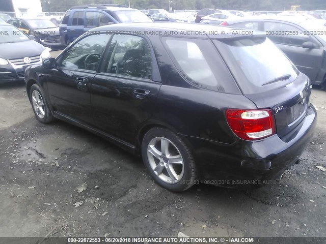 JF4GG61646G051459 - 2006 SAAB 9-2 2.5I BLACK photo 3