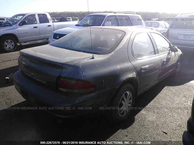 1B3EJ46X4VN622160 - 1997 DODGE STRATUS GREEN photo 4