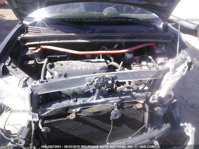 JTLKT334664099140 - 2006 TOYOTA SCION XB შავი ფოტო 10