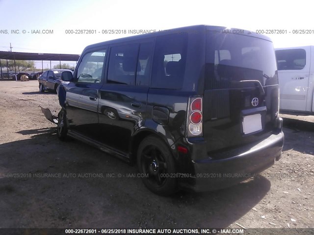 JTLKT334664099140 - 2006 TOYOTA SCION XB შავი ფოტო 3