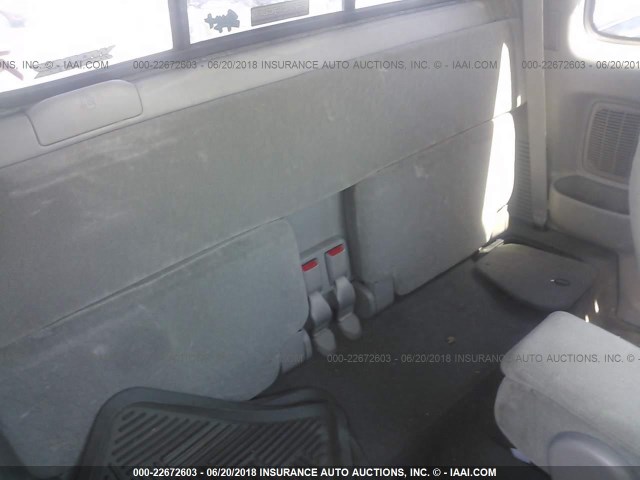 5TEWN72NX2Z145238 - 2002 TOYOTA TACOMA XTRACAB TAN photo 8