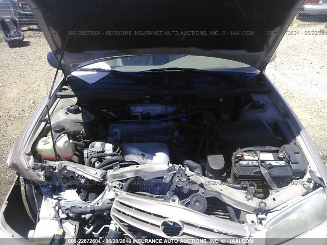 4T1BG22K7XU406435 - 1999 TOYOTA CAMRY CE/LE/XLE 金色 照片 10
