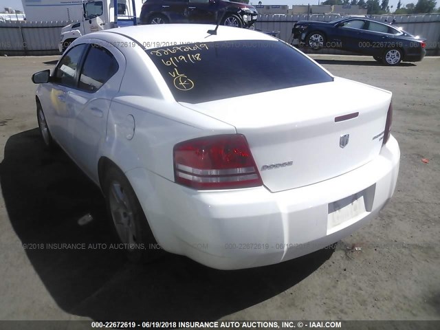 1B3CC4FB9AN140610 - 2010 DODGE AVENGER SXT WHITE photo 3