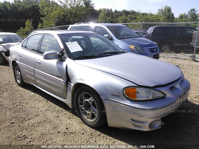 1G2NV52E42M527598 - 2002 PONTIAC GRAND AM GT1 SILVER photo 1