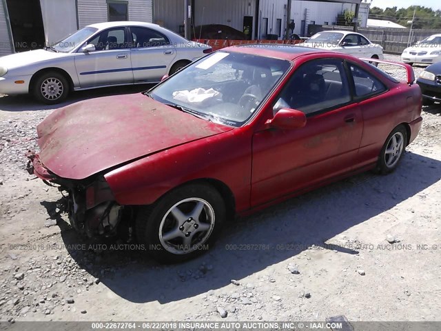JH4DC4452SS009150 - 1995 ACURA INTEGRA LS RED photo 2