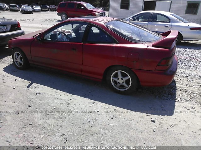 JH4DC4452SS009150 - 1995 ACURA INTEGRA LS RED photo 3
