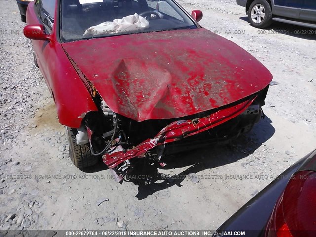 JH4DC4452SS009150 - 1995 ACURA INTEGRA LS RED photo 6