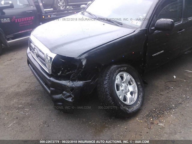 3TMLU4EN9AM039097 - 2010 TOYOTA TACOMA DOUBLE CAB შავი ფოტო 6