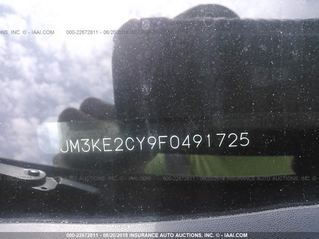 JM3KE2CY9F0491725 - 2015 MAZDA CX-5 TOURING WHITE photo 9