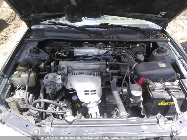 4T1BG22K4VU821287 - 1997 TOYOTA CAMRY CE/LE/XLE 绿色 照片 10