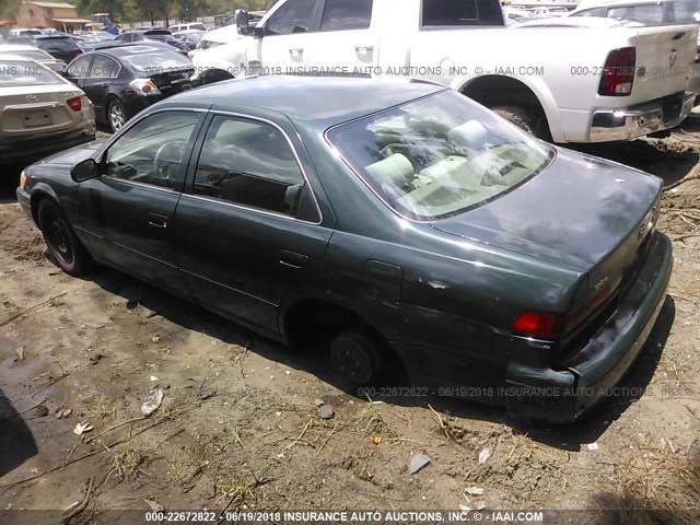 4T1BG22K4VU821287 - 1997 TOYOTA CAMRY CE/LE/XLE 绿色 照片 3