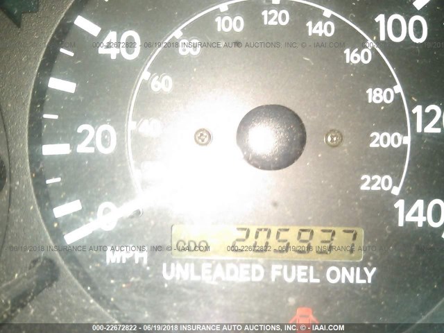 4T1BG22K4VU821287 - 1997 TOYOTA CAMRY CE/LE/XLE 绿色 照片 7