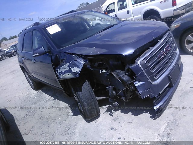1GKKVRKD2DJ215169 - 2013 GMC ACADIA SLT-1 Синій фото 1