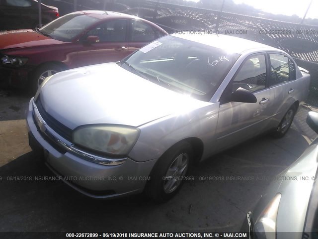 1G1ZT54884F114576 - 2004 CHEVROLET MALIBU LS 银色 照片 2