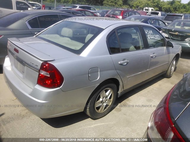 1G1ZT54884F114576 - 2004 CHEVROLET MALIBU LS 银色 照片 4