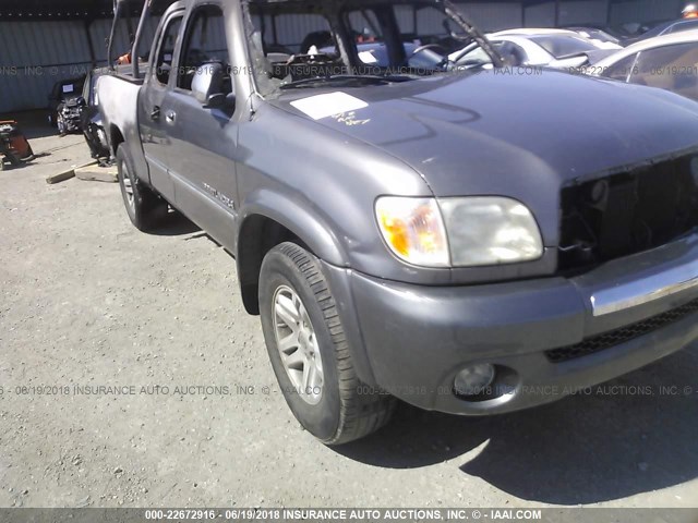 5TBBT44126S480227 - 2006 TOYOTA TUNDRA ACCESS CAB SR5 GRAY photo 6