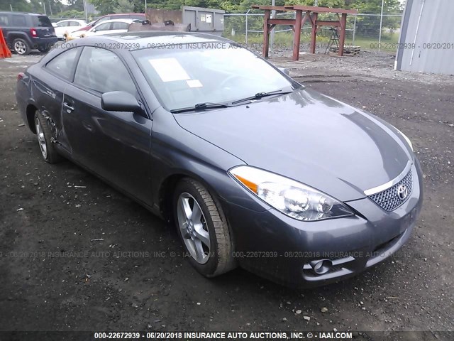 4T1CA30P77U134916 - 2007 TOYOTA CAMRY SOLARA SE/SLE GRAY photo 1