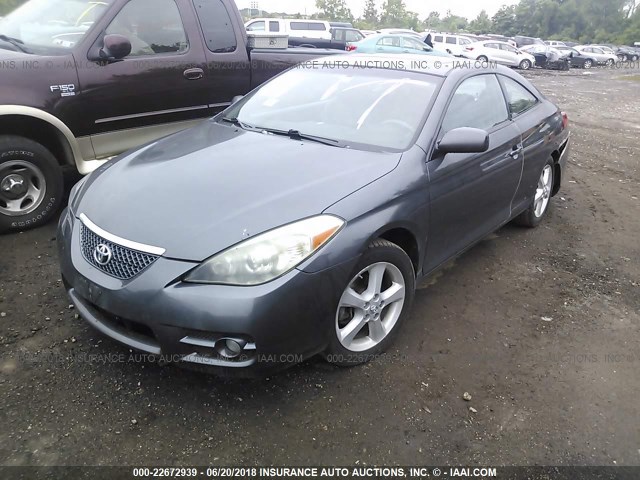 4T1CA30P77U134916 - 2007 TOYOTA CAMRY SOLARA SE/SLE ნაცრისფერი ფოტო 2