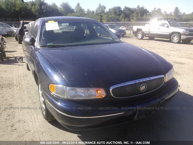 2G4WS52J911137981 - 2001 BUICK CENTURY CUSTOM Dark Blue photo 6