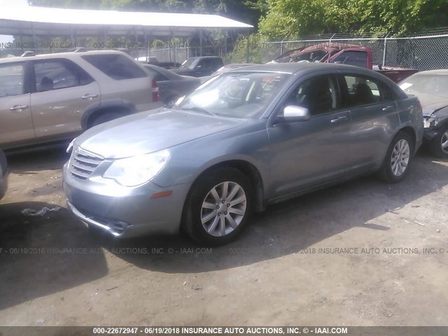 1C3CC5FB7AN208816 - 2010 CHRYSLER SEBRING LIMITED SILVER photo 2