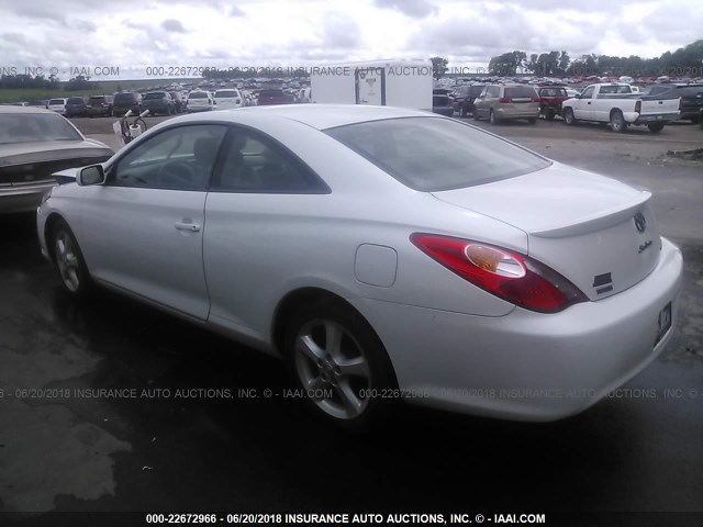 4T1CA30P44U015085 - 2004 TOYOTA CAMRY SOLARA SE/SLE თეთრი ფოტო 3