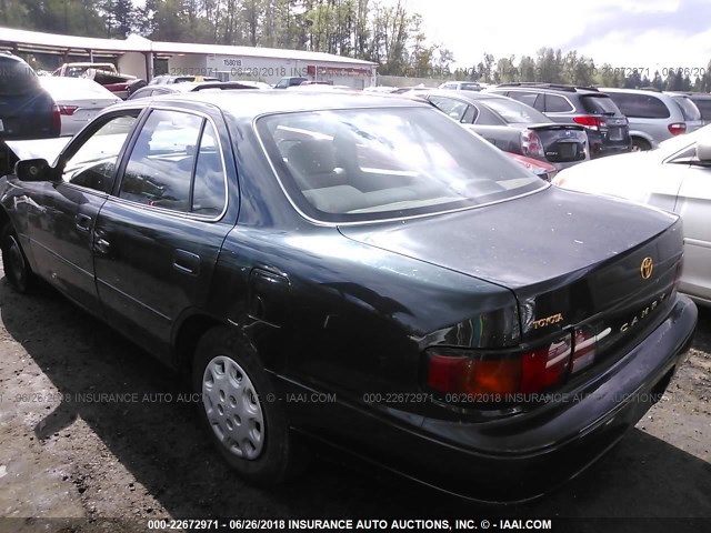 JT2SK11E5S0329792 - 1995 TOYOTA CAMRY DX GREEN photo 3