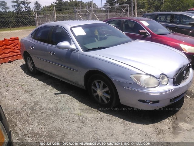 2G4WD582061213864 - 2006 BUICK LACROSSE CXL SILVER photo 1