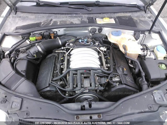 WVWRH63B93P285843 - 2003 VOLKSWAGEN PASSAT GLX 银色 照片 10