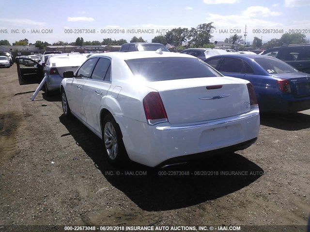 2C3CCAEG0GH181739 - 2016 CHRYSLER 300C WHITE photo 3