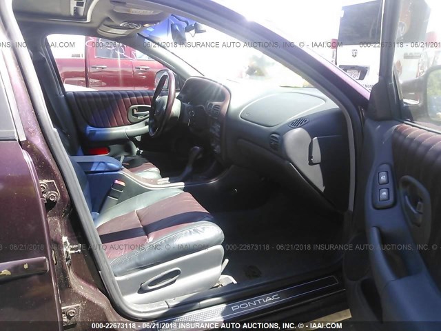 1G2WR52152F175707 - 2002 PONTIAC GRAND PRIX GTP Tünd qırmızı foto 5