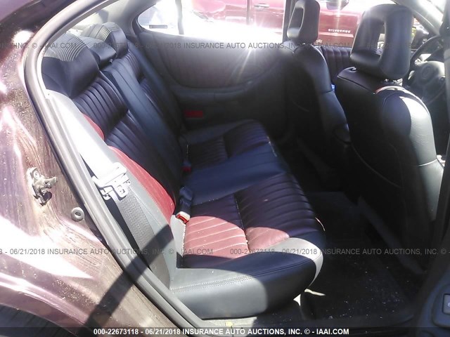 1G2WR52152F175707 - 2002 PONTIAC GRAND PRIX GTP Tünd qırmızı foto 8
