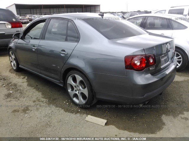 3VWDA71K38M157907 - 2008 VOLKSWAGEN GLI ნაცრისფერი ფოტო 3