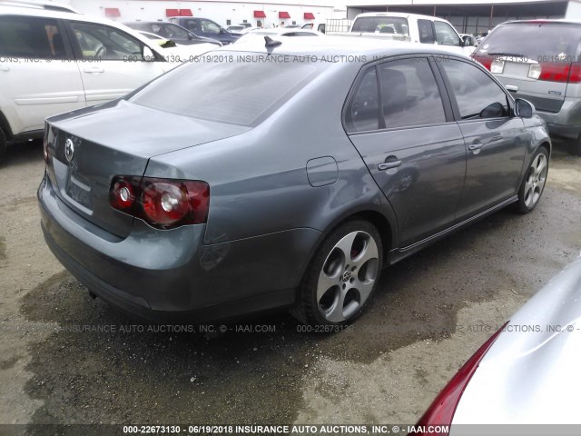 3VWDA71K38M157907 - 2008 VOLKSWAGEN GLI ნაცრისფერი ფოტო 4