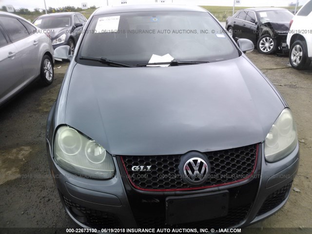 3VWDA71K38M157907 - 2008 VOLKSWAGEN GLI ნაცრისფერი ფოტო 6