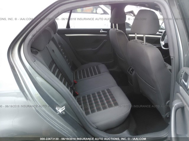 3VWDA71K38M157907 - 2008 VOLKSWAGEN GLI ნაცრისფერი ფოტო 8