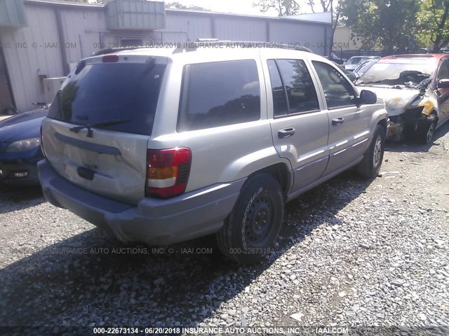 1J4GW48S14C170344 - 2004 JEEP GRAND CHEROKEE LAREDO/COLUMBIA/FREEDOM 棕色 照片 4
