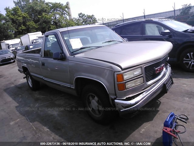 1GTEC14W1WZ524778 - 1998 GMC SIERRA C1500 TAN photo 1