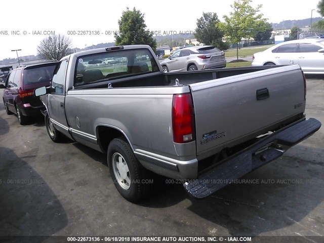 1GTEC14W1WZ524778 - 1998 GMC SIERRA C1500 TAN photo 3