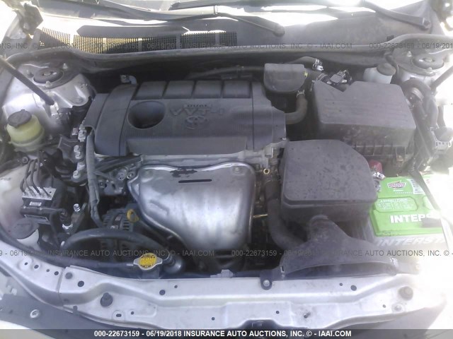 4T1BF3EK7BU120503 - 2011 TOYOTA CAMRY SE/LE/XLE 银色 照片 10