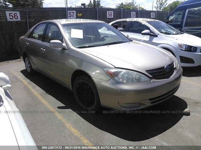 4T1BE32KX4U844843 - 2004 TOYOTA CAMRY LE/XLE/SE 金色 照片 1