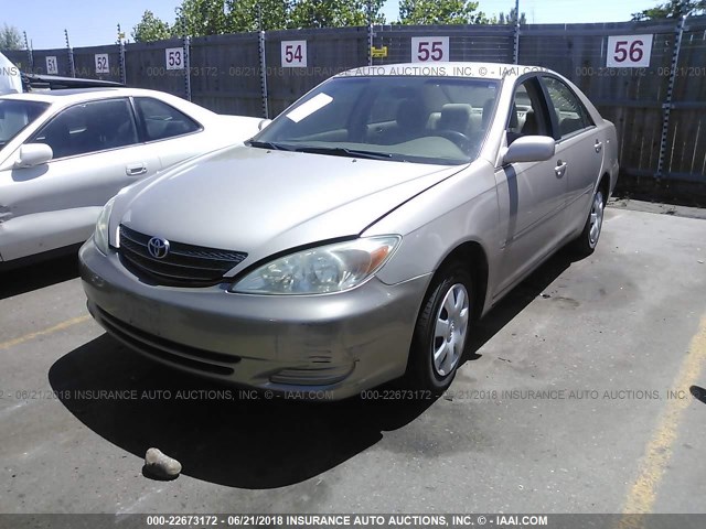 4T1BE32KX4U844843 - 2004 TOYOTA CAMRY LE/XLE/SE 金色 照片 2