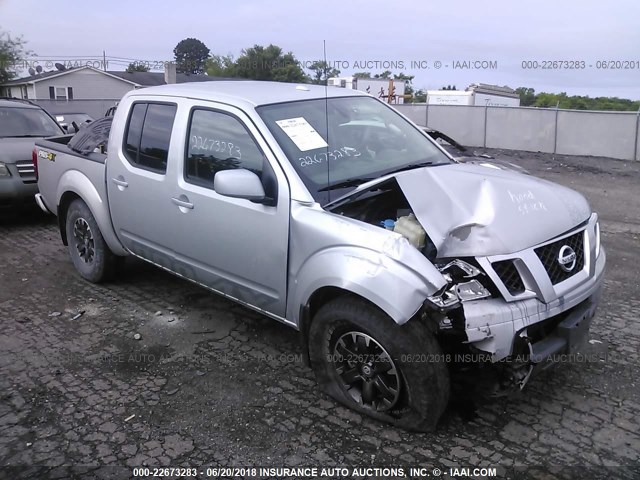 1N6AD0EV8FN715050 - 2015 NISSAN FRONTIER S/SV/SL/PRO-4X GRAY photo 1