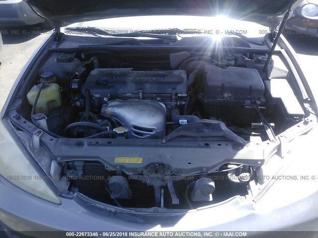 JTDBE32K820033664 - 2002 TOYOTA CAMRY LE/XLE/SE Boz foto 10
