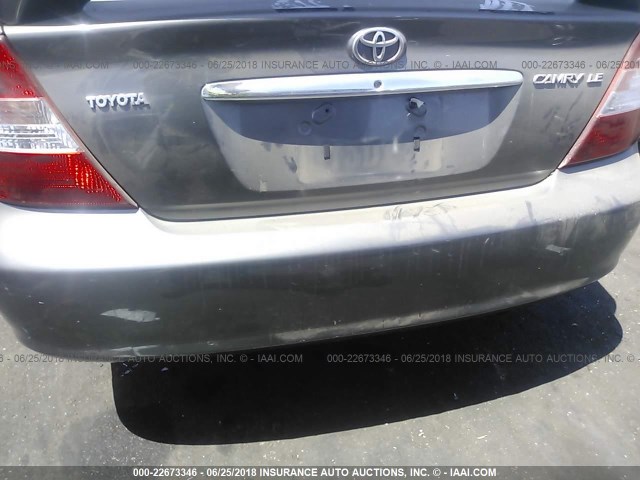 JTDBE32K820033664 - 2002 TOYOTA CAMRY LE/XLE/SE Boz foto 6